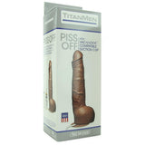 TitanMen Piss Off Vac-U-Lock Dildo in Caramel