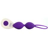 Pear Remote Vibrating Kegel Balls in Into You Indigo