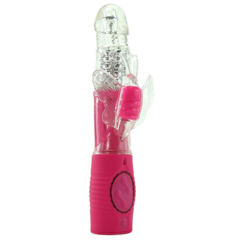 Dazzling Delight Rechargeable Rabbit Vibe in Perfect Pink