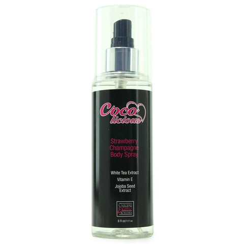Coco Licious Strawberry Champagne Body Spray in 6oz/177mL