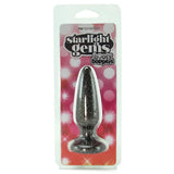 Starlight Gems Booty Boppers Small Plug in Black