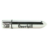 Overkill 10 Function Bullet Vibe in Silver