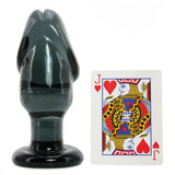 Cocky Boys XXL Helmet Head Glass Plug in Black
