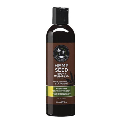 Natural Massage & Body Oil 8oz/236ml in Nag Champa
