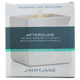 Afterglow Natural Massage Oil Candle in Cucumber Water