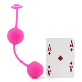 Posh Silicone "O" Balls in Pink
