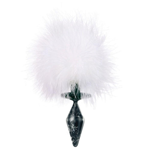Bunny Tail Glass Plug in Small