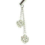 Ornament Nipple Clamps with Jewel Accents