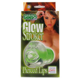 Glow Stroker Pierced Lips Masturbator