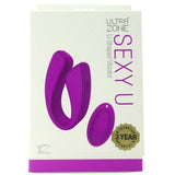 Sexy U Silicone Remote Couples Vibe in Purple