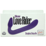 Love Rider Silicone Strapless Strap-On in Purple