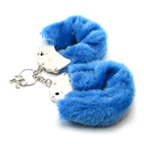 Fetish Fantasy Furry Cuffs in Blue