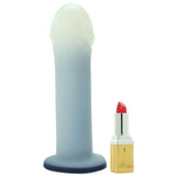 Duchess Ice Vibrating Dildo in Blue/White