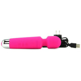 Mini Halo Wireless 20X Silicone Massager in Pink