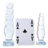 Crystal Jellies Anal Delight Trainer Kit in Clear