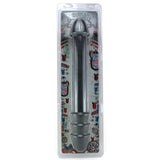 American Bombshell Tall Boy Double Dildo in Gunmetal