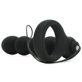 Remote Double Penetrator Cock Ring in Black