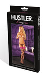 Lace Top Diamond Net Thigh Highs in OS
