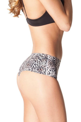 Snowy Feline Slimmie Thong in L