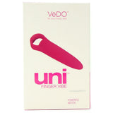 Uni Vibrating Finger Vibe in Hot in Bed Pink
