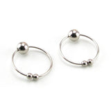 Non-Piercing Nipple Rings in Silver