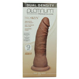 TRUSKYN The Tru Ride Slim 9 Inch Dildo in Caramel