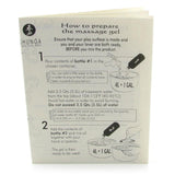Oriental Body Slide Erotic Nuru Massage Kit in Mango Melon