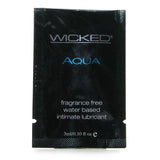 Aqua Water Based Intimate Lube in .10oz/3mL