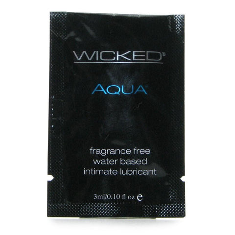 Aqua Water Based Intimate Lube in .10oz/3mL