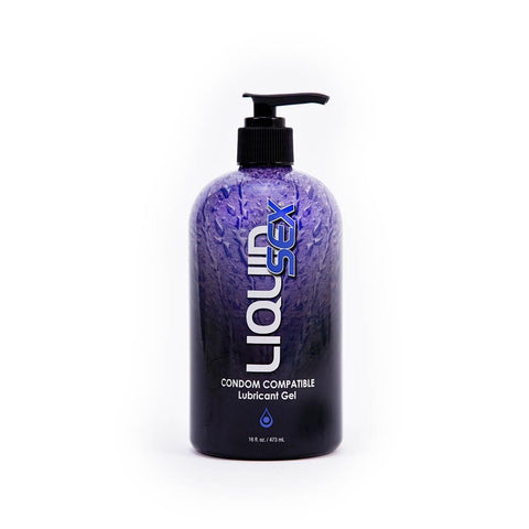 Liquid Sex Condom Compatible Lubricant Gel in 16oz/473mL