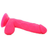 Colours 8" Softies Dildo in Pink