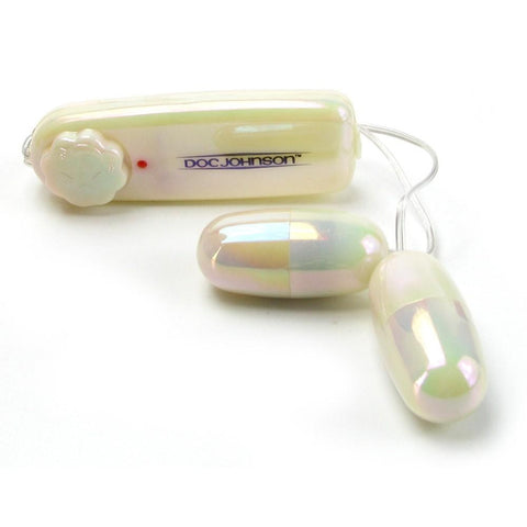 Dual Dancing Bullet Vibe in Ivory