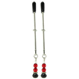 Ruby Black Nipple Clips