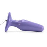 Rump Shakers Medium Vibrating Butt Plug in Purple Pearl