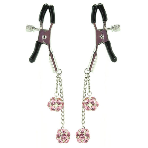 Frisky Crystal Nipple Clamps
