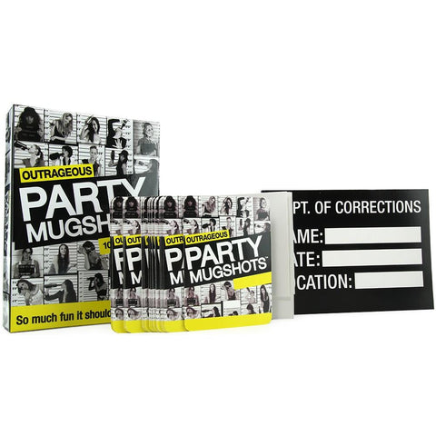 Outrageous Party Mugshots Game