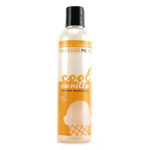 Cool Vanilla Cooling Massage Oil 8oz/240ml
