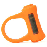 Adam Rechargeable Vibrating Cock Ring in Orange