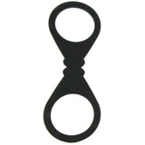 SCuffs One Piece Silicone Cuffs in Black