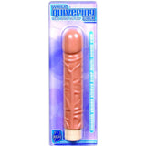 Quivering Cock Vibrating Dildo in White