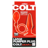 Colt Large Silicone Pumper Plug in Red