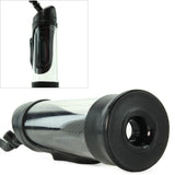 Perfect Touch Vibrating Penis Pump in Black