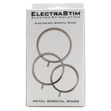 Electro-Sex Metal Scrotal Rings