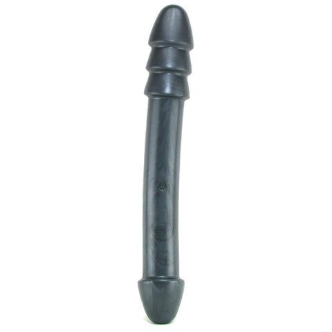 American Bombshell Tall Boy Double Dildo in Gunmetal