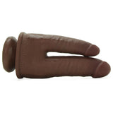 King Cock Double Penetrator Dildo in Brown