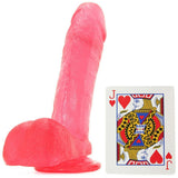 Crystal Jellies 6 Inch Ballsy Cock in Pink