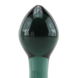 Crystal Premium Glass Large Butt Plug in Charcoal