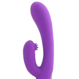 Embrace Massaging G-Tickler with Pleasure Ball in Purple