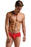 Red Silk Mini Pouch Boxers in M