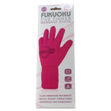 Five Finger Pink Waterproof Massage Glove S-M in Left